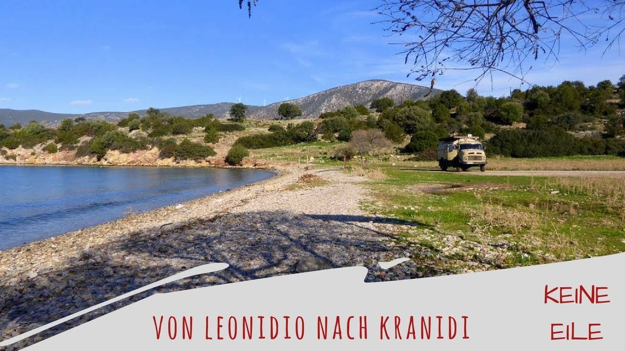 Roadtrip Griechenland: Mit dem Wohnmobil von Leonidio nach Kranidi