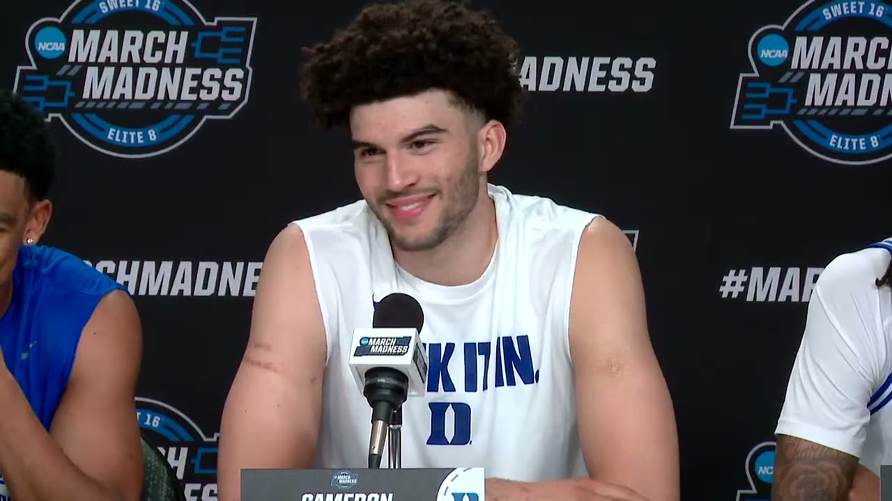 Duke Postgame Press Conference (2026 Men's Sweet 16)