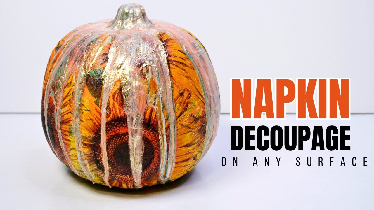Mastering Napkin Art: Creative Ways to Use Napkin Decoupage on Any Surface