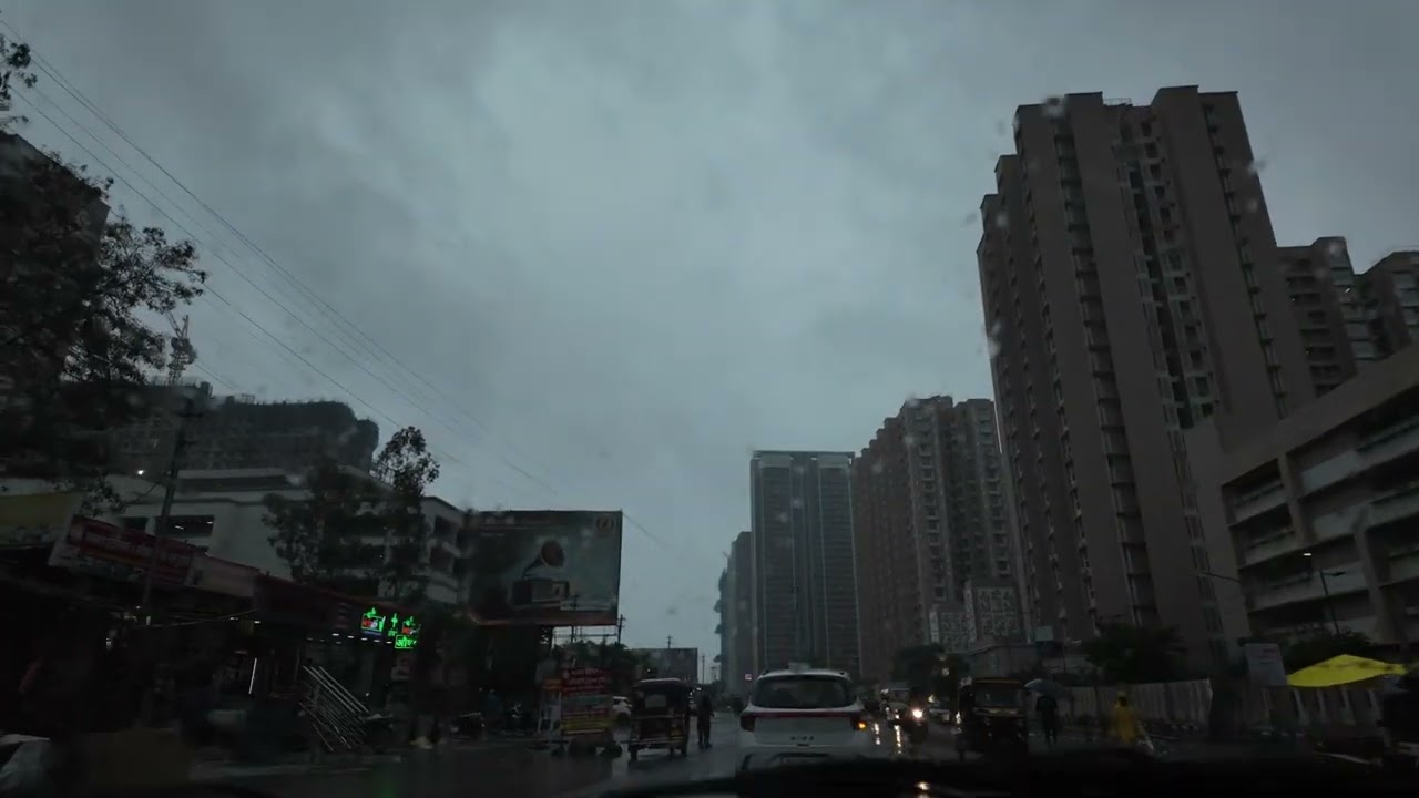 Rainy Drive Vibes, pune 🌧️ | My First Vlog | WheelGo