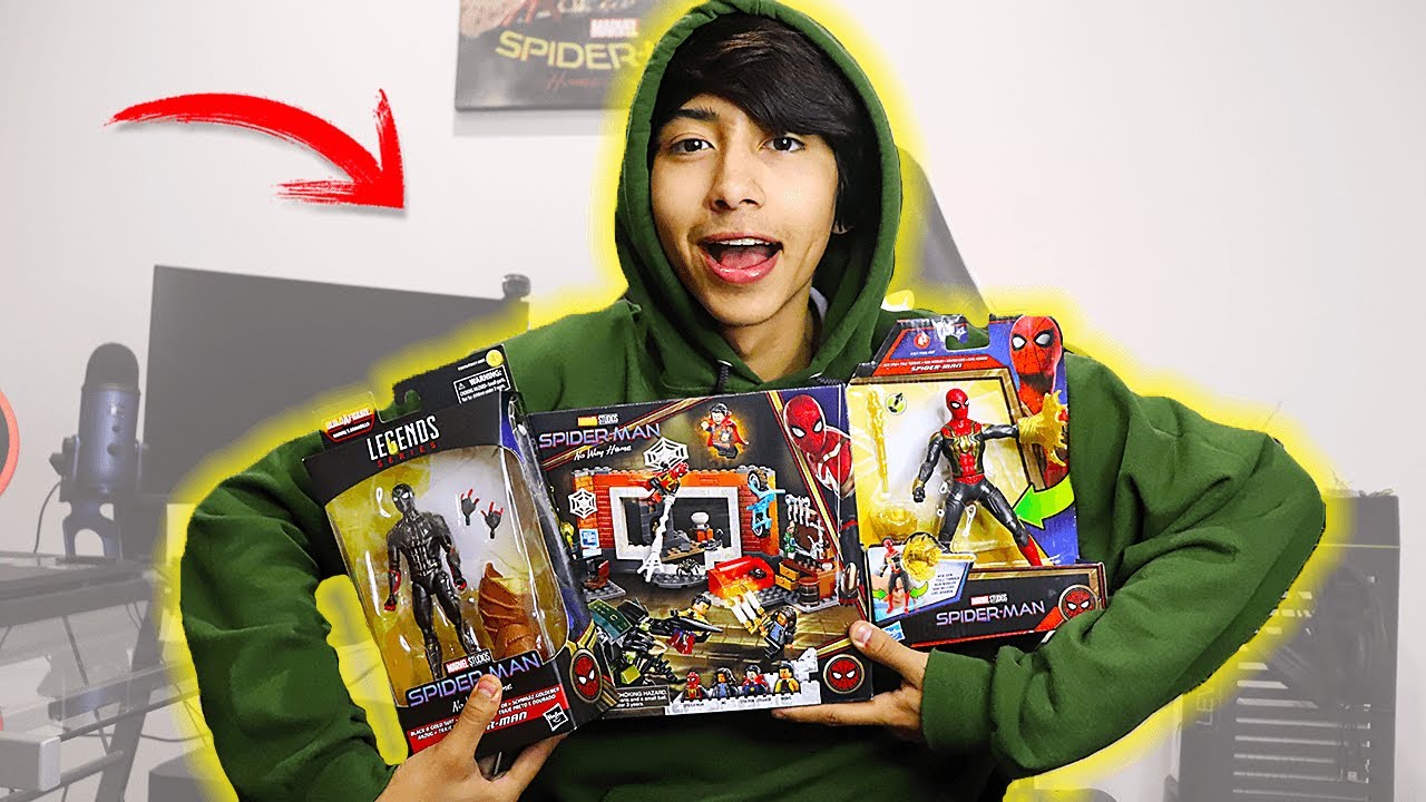 ABRIENDO JUGUETES DE SPIDERMAN NO WAY HOME - IVANSPIDEY