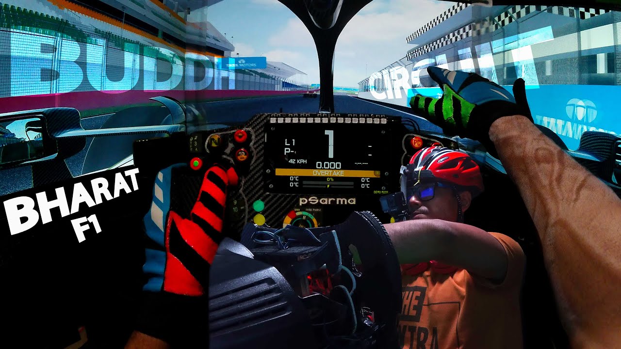 High-speed Action On The Buddh Circuit In Assetto Corsa Redbul Rb19 Formula 1 2023