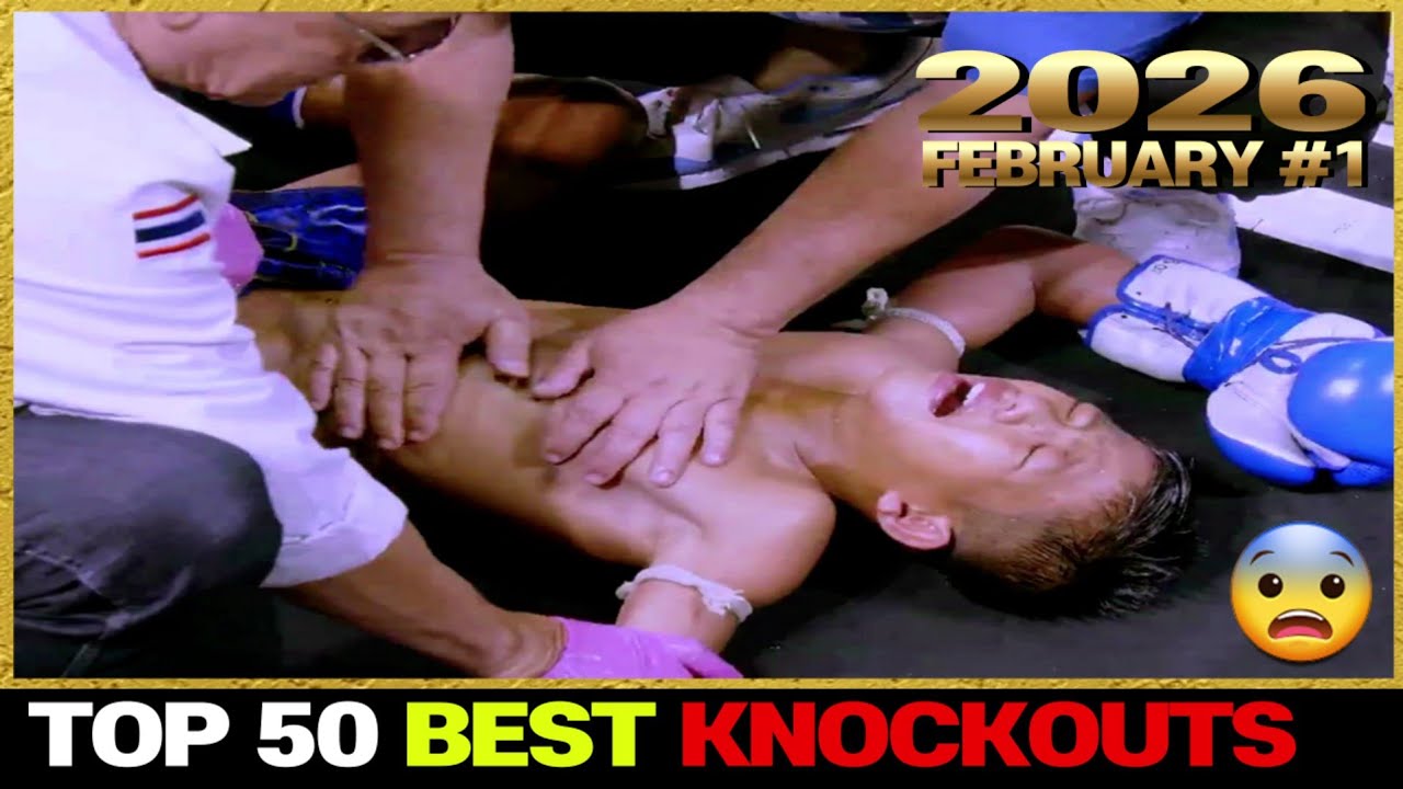 Top 50 Best Muay Thai & MMA&bull;Boxing KO集 | February 2026 #1