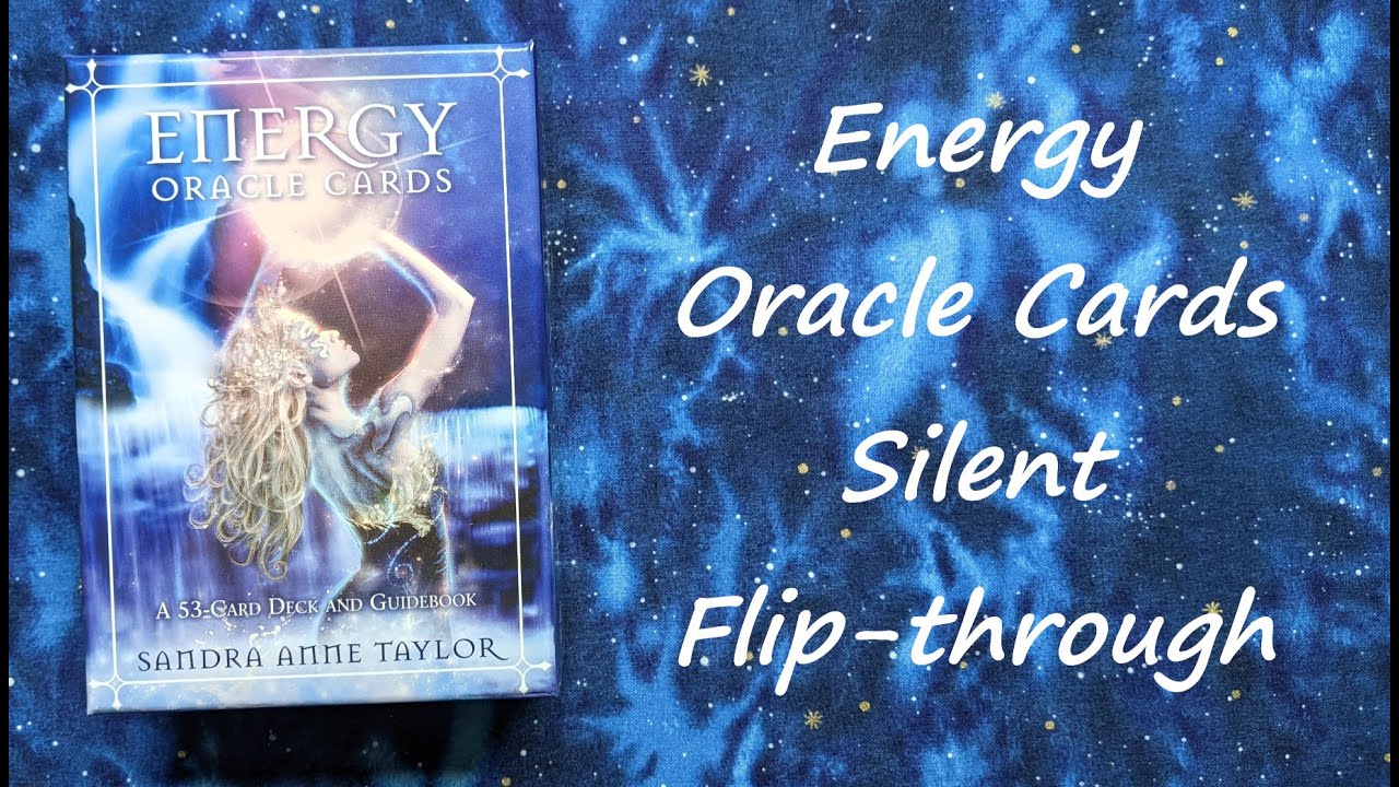 Energy Oracle Cards - Silent Flip-through