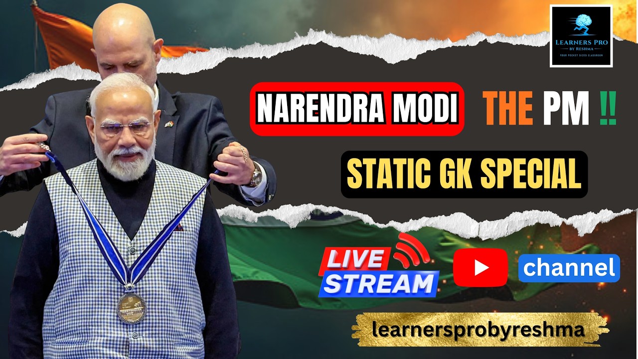 📚 Static GK: 🏆 PM Modi&rsquo;s Global Achievements | International Honours List IN TELUGU✨✨