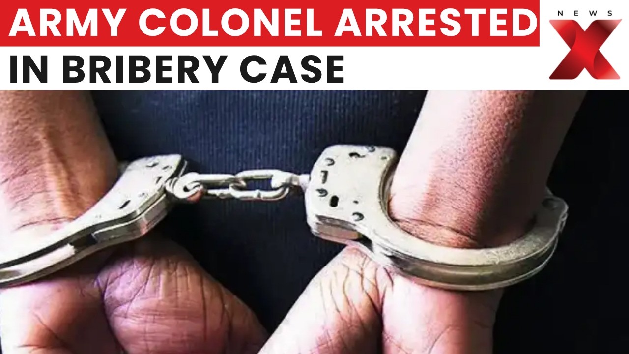 CBI Arrests Army Colonel in ₹50 Lakh Bribery Case in Kolkata Fort William | Latest News | NewsX