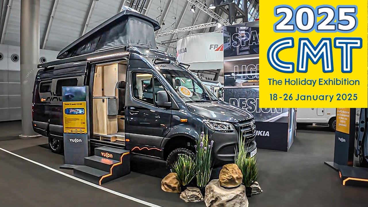 YUCON K-PEAK 7.0 GD MERCEDES SPRINTER 4X4 CAMPERVAN CMT 2025 MESSE STUTTGART