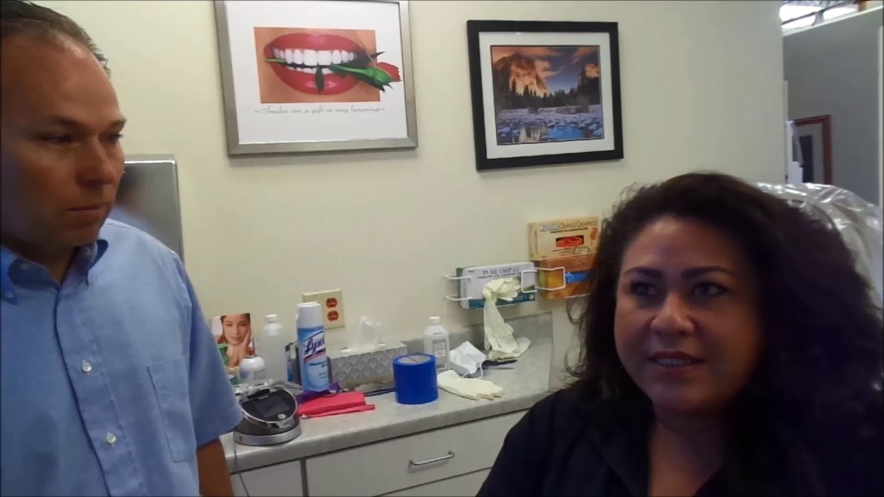 Using LLLT (Low Level Laser Therapy) for Denise after surgery