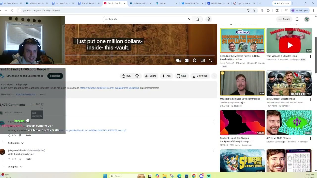 [Day 13] Mr. Beast Million Dollar Puzzle - Everything's out! Can we finally solve this thing? (VOD)