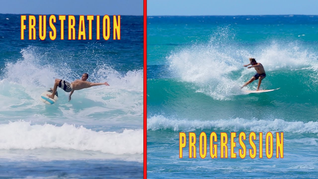 2nd year of surf progression