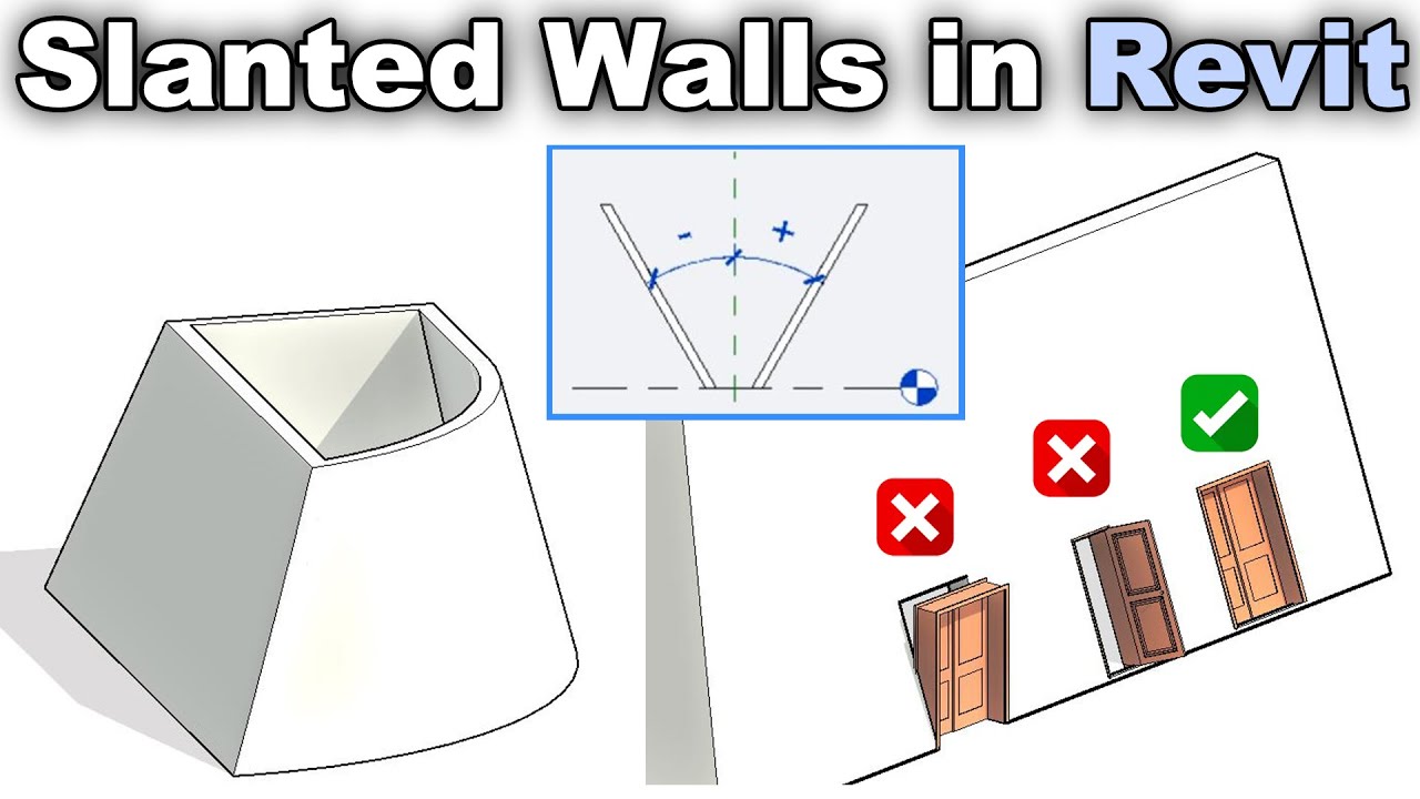 Tips and Tricks for Slanted Walls in Revit Tutorial