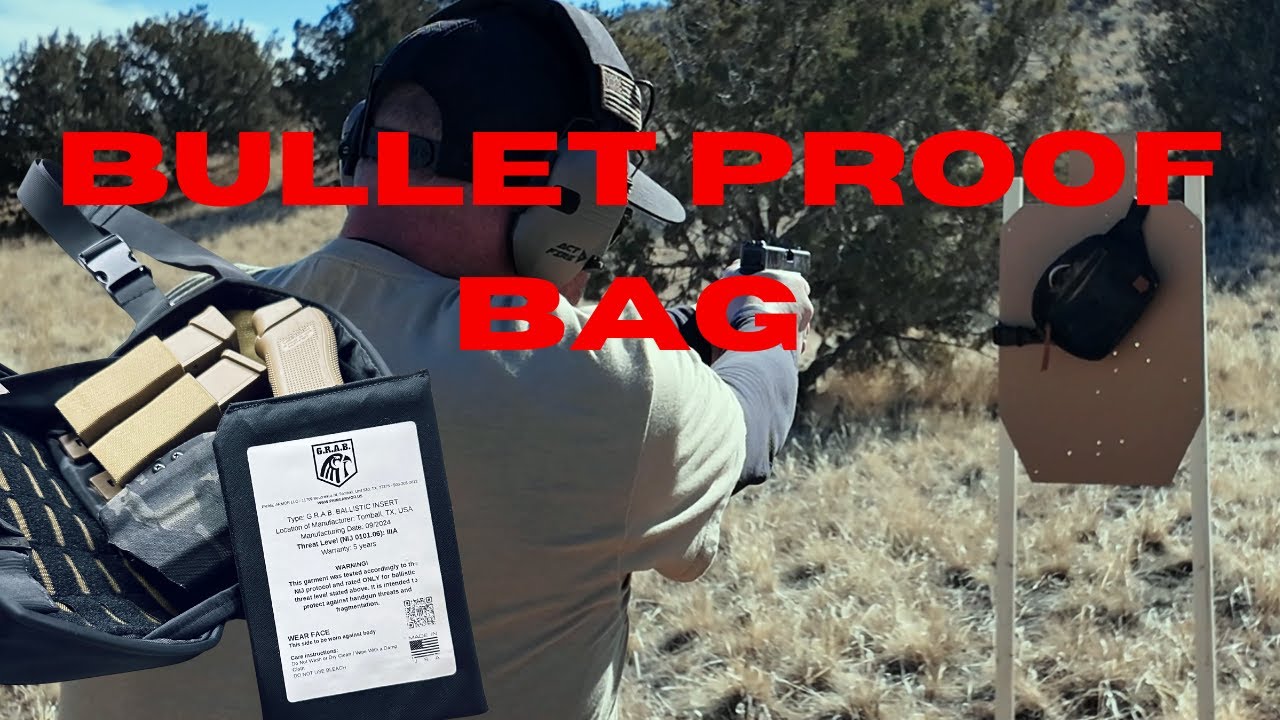 GRAB Bags Bullet Proof Bag CCW Gunslinger