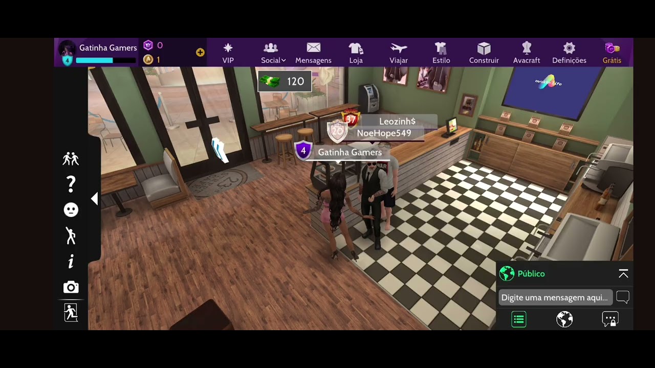 PASSANDO DO NÍVEL 4 PARA O NÍVEL 5 NO AVAKIN LIFE 🕹️🎮