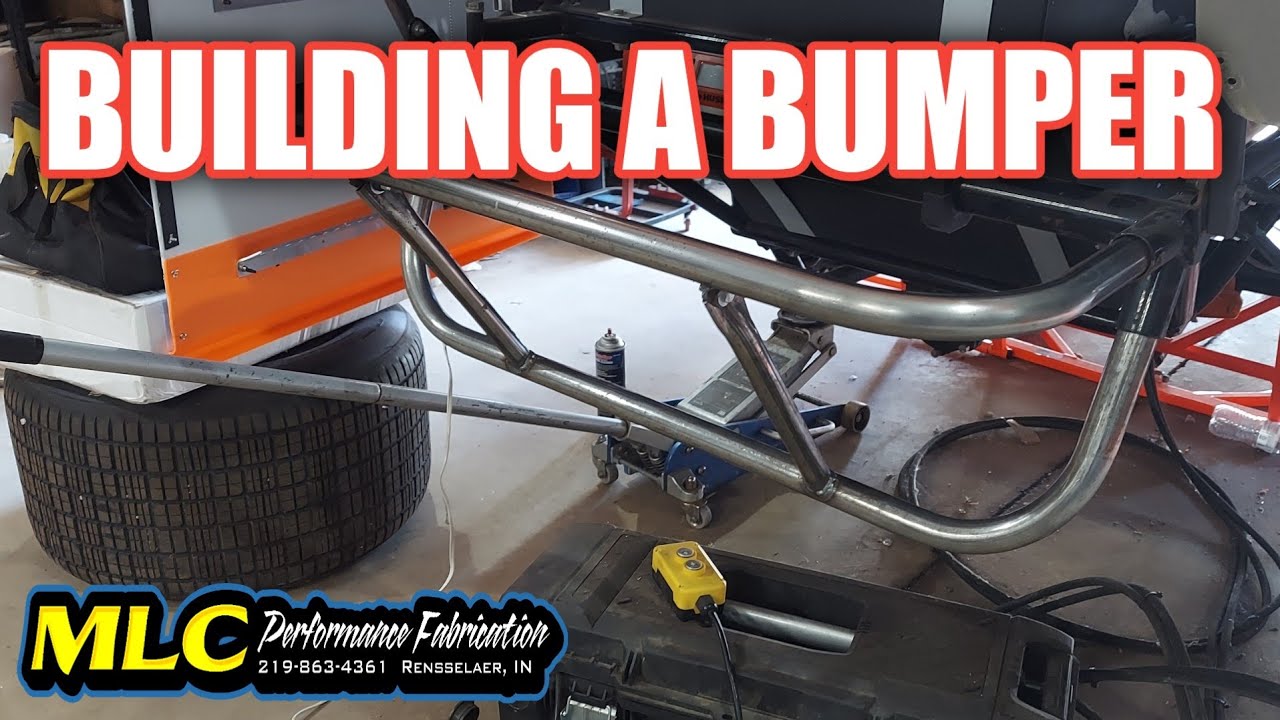 Fabricating a rear bumper for a Dirt Late Model