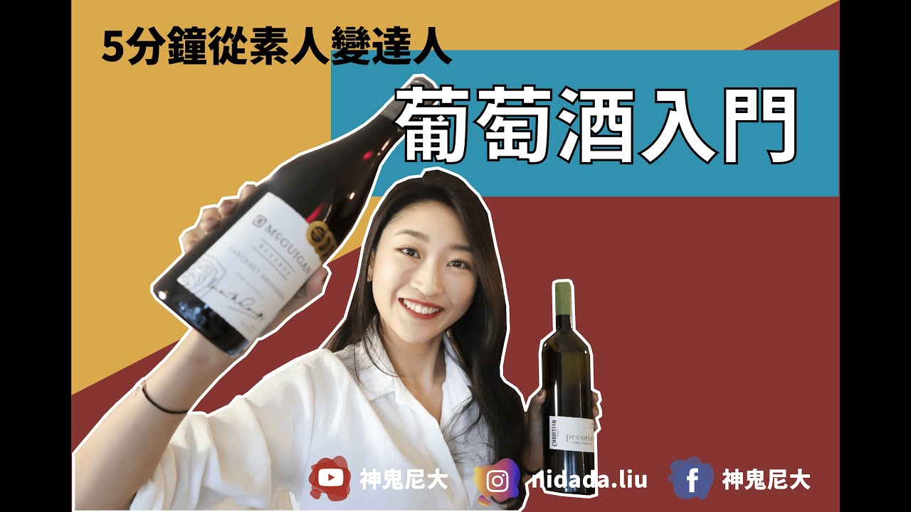『葡萄酒入門』—5分鐘讓你從素人變達人｜酒鬼尼大｜