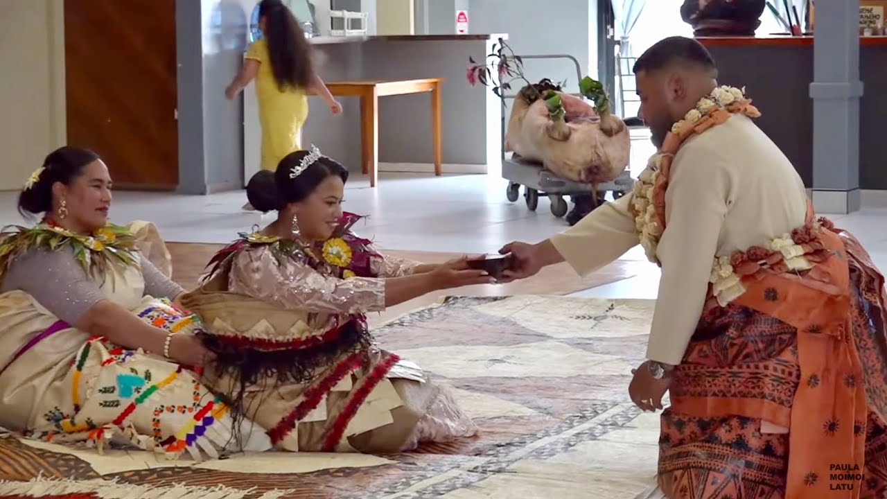 🇹🇴 Tongan Wedding Kava Ceremony &hearts;️ Newlyweds Mr & Mrs Seluini and Falakika Vaiufia Lavulo