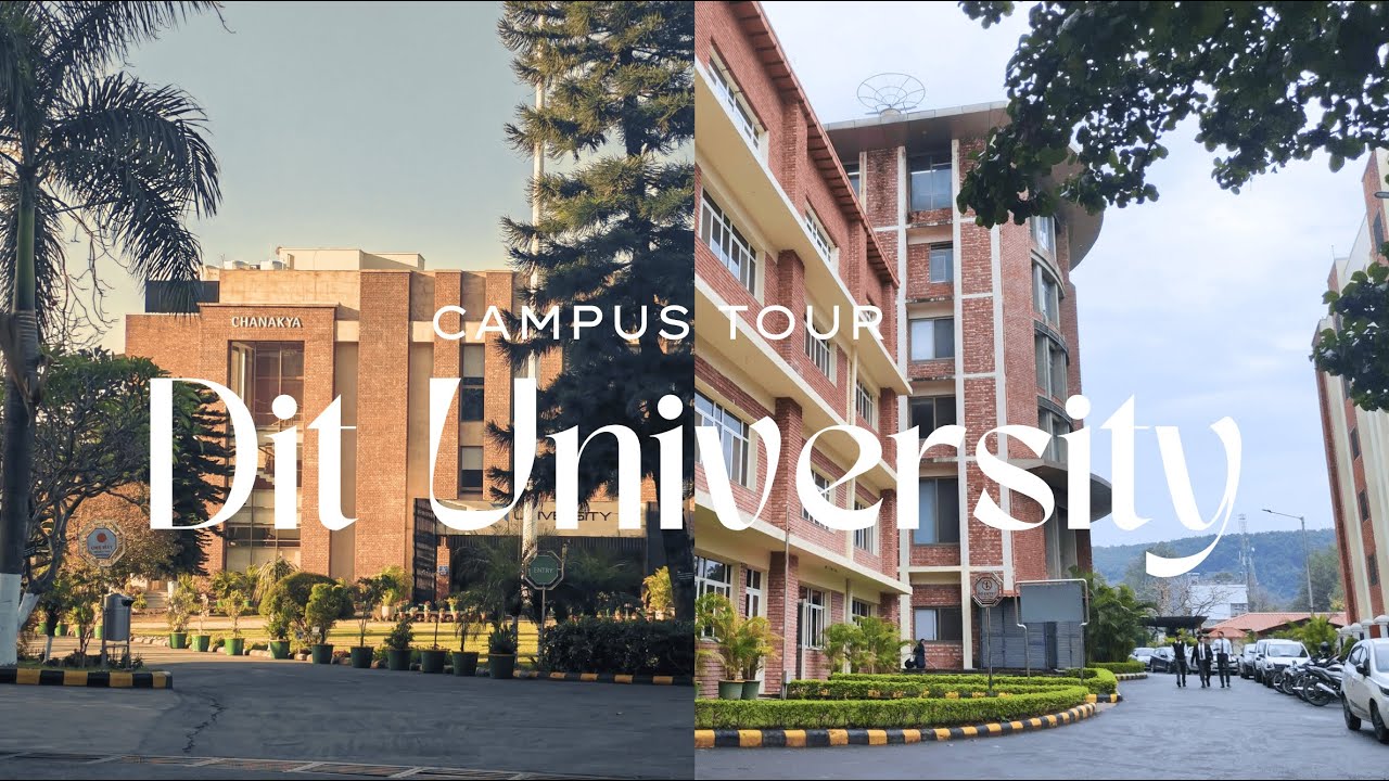 Inside DIT University | Ultimate Campus Tour 2025