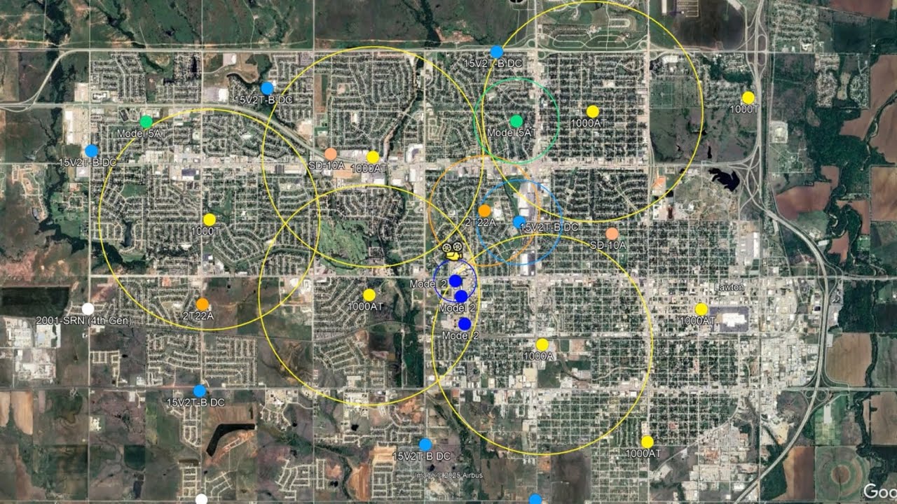 Lawton, Oklahoma Eerie 2T22/Thunderbolt Tornado Siren Ambiance | 12/30/24