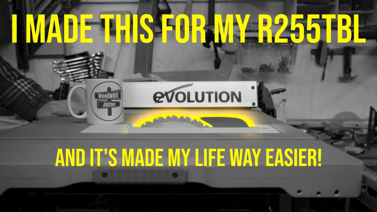 Усовершенствую свою пилу Evolution R255TBL! (для себя)