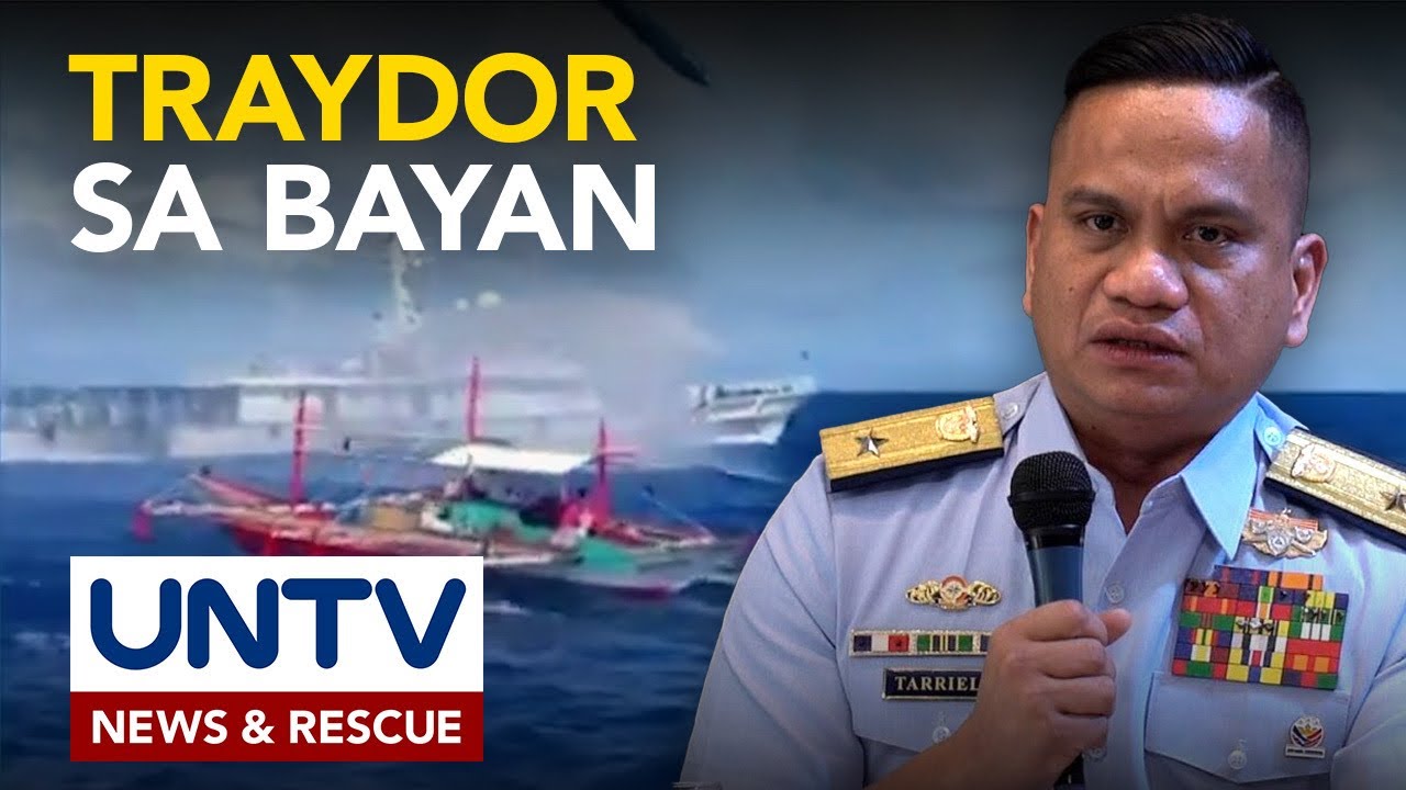 Mga Pinoy na pumapanig sa China sa WPS issue, mga traydor sa bayan - Tarriela