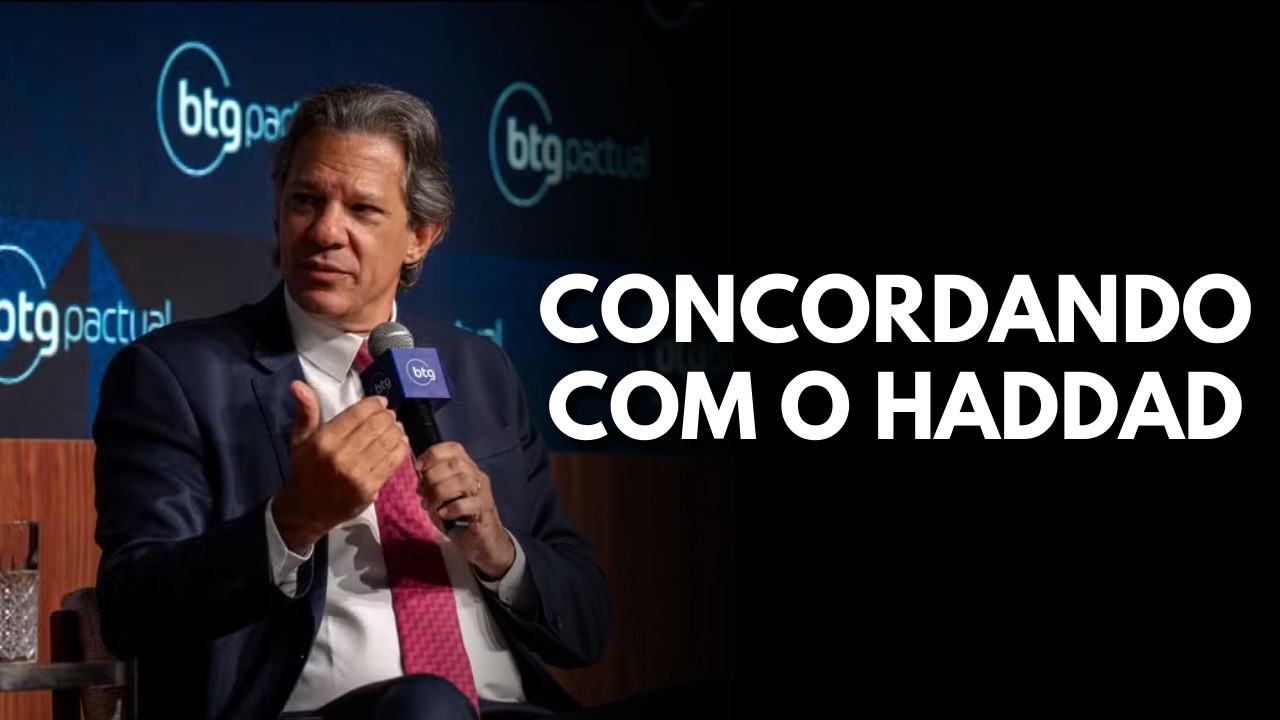 HADDAD ESTÁ CERTO EM UM PONTO