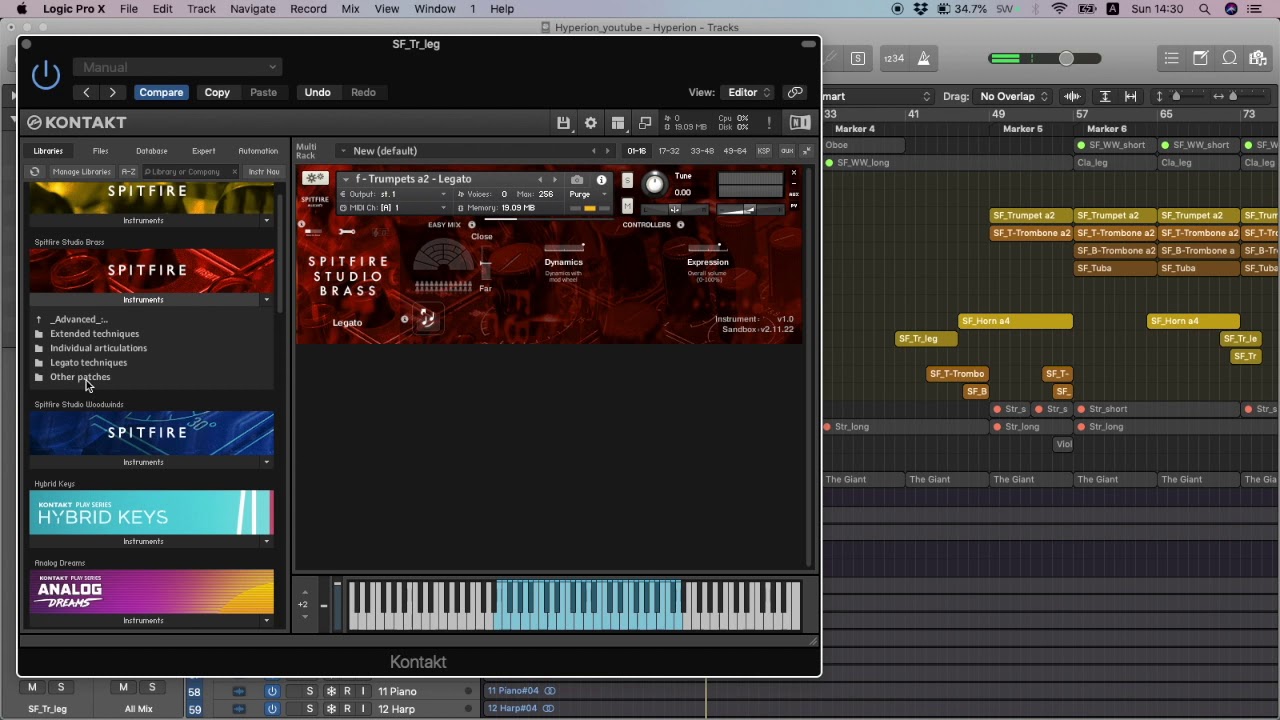 【音源レビュー】Spitfire Studio Brass