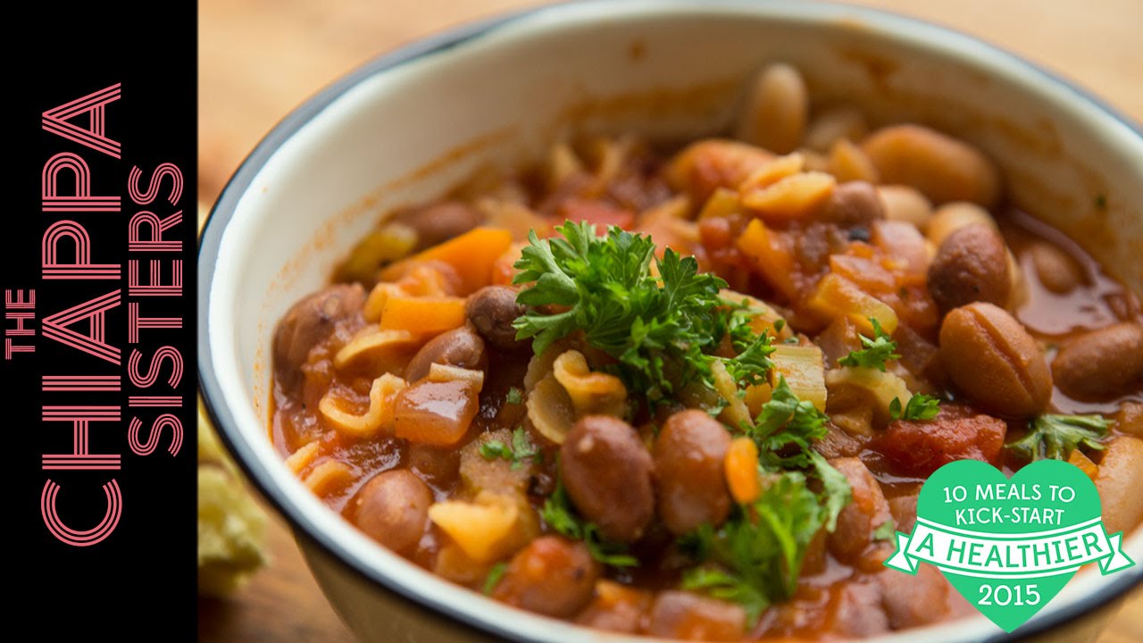 Healthy Tuscan Bean Soup