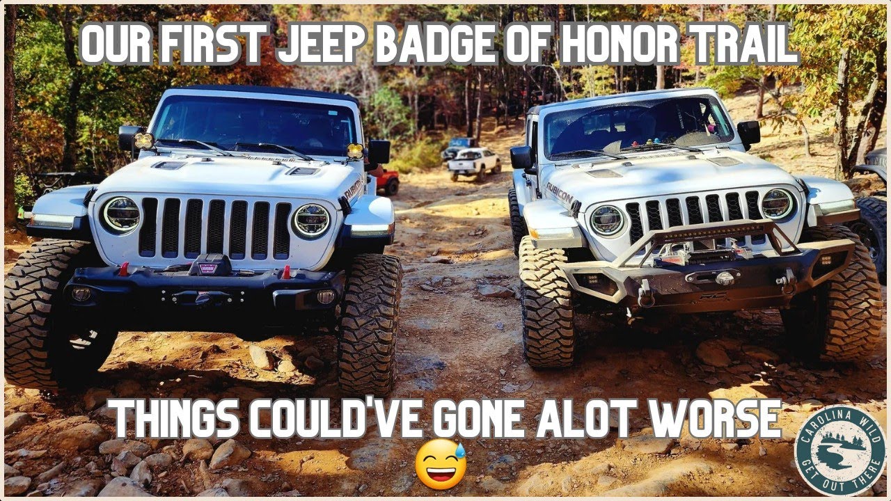 Our first Jeep Badge of Honor Trail - Overlanding in the Uwharrie National Forest