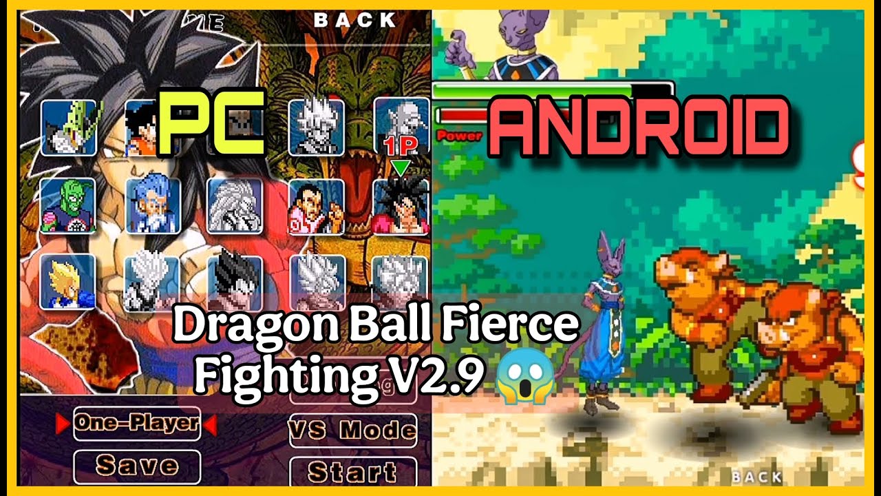 Descarga el JUEGO más NOSTÁLGICO DBZ FIERCE para PC Y ANDROID 👻 MEDIAFIRE RÁPIDOO🔥