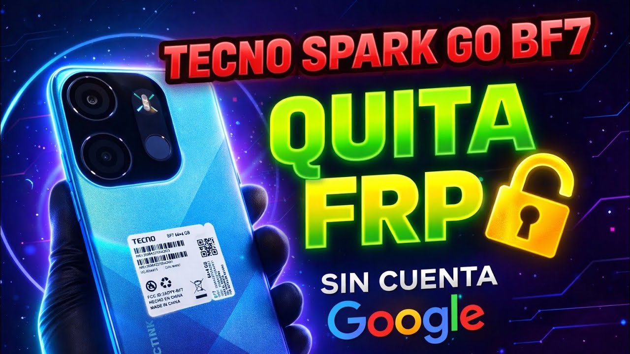 Eliminar la cuenta Google de Tecno Spark Go 2023