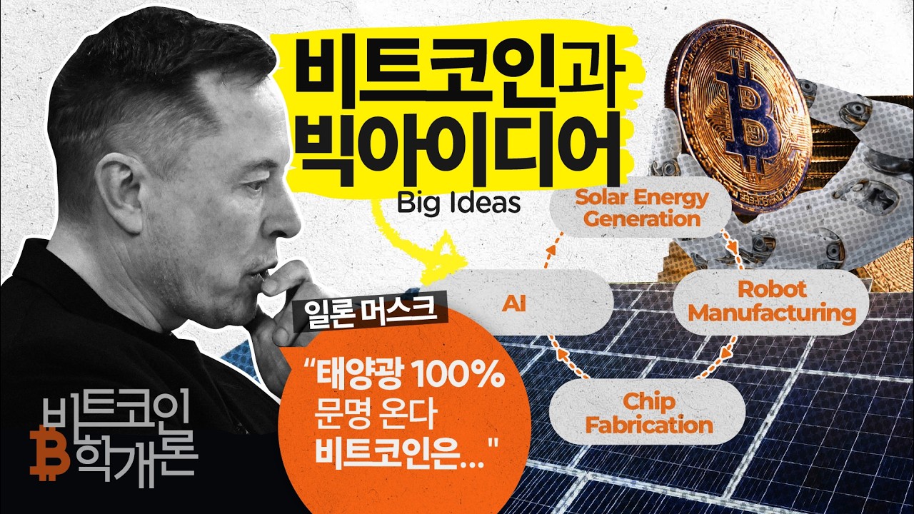 일론 머스크의 '빅아이디어'로 보는 비트코인의 미래