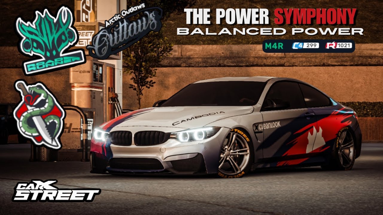 CarX Street | BMW M4 F82 (M4R) Class 4 Club Tune | iOS & Android