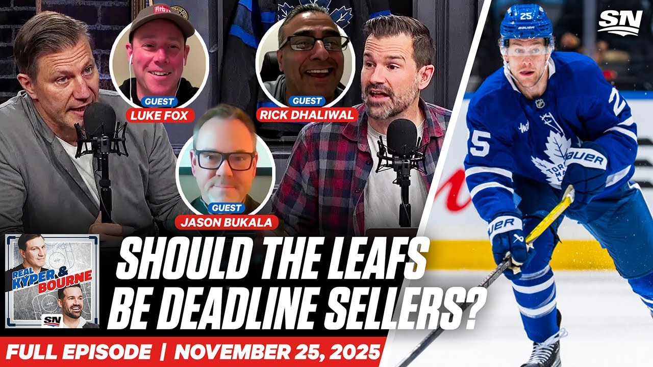 Will The Maple Leafs Sell At The Trade Deadline? | Real Kyper & Bourne
