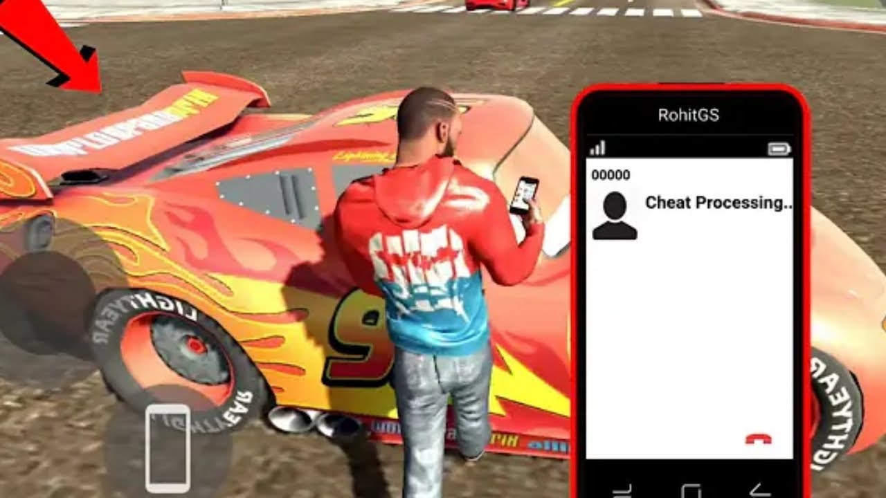 🤯 New Update: McQueen Car in Indian Bike Driving 3D | Must Try Cheat Code! 🚘 