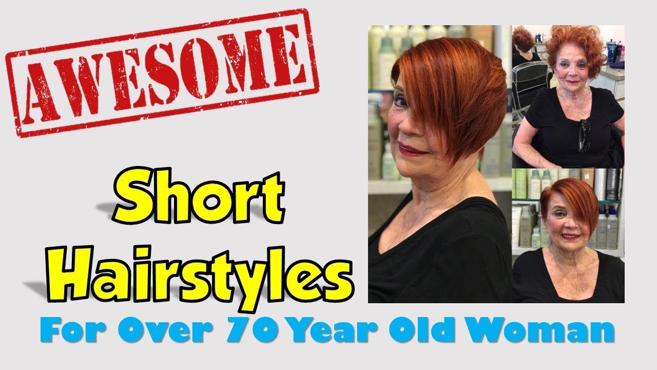 50+ Short Hairstyles for Over 70 Year Old Woman 2018 2019