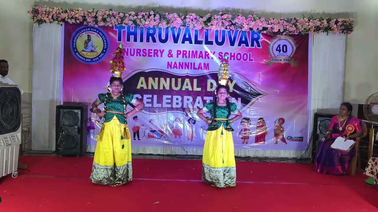 THIRUVALLUVAR SCHOOL NANNILAM. 40 th YEAR. 2026. KARAGAM