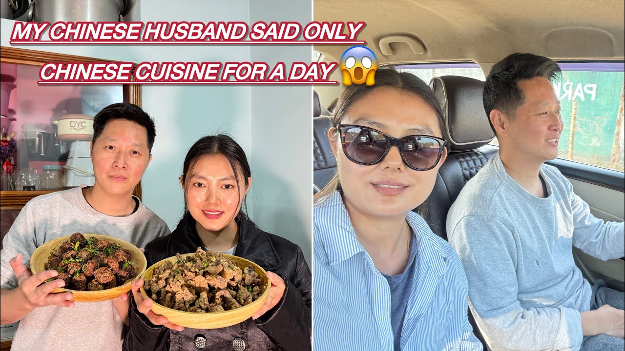 Only Chinese cuisine for a day ??😳 || my Chinese husband in nagaland .