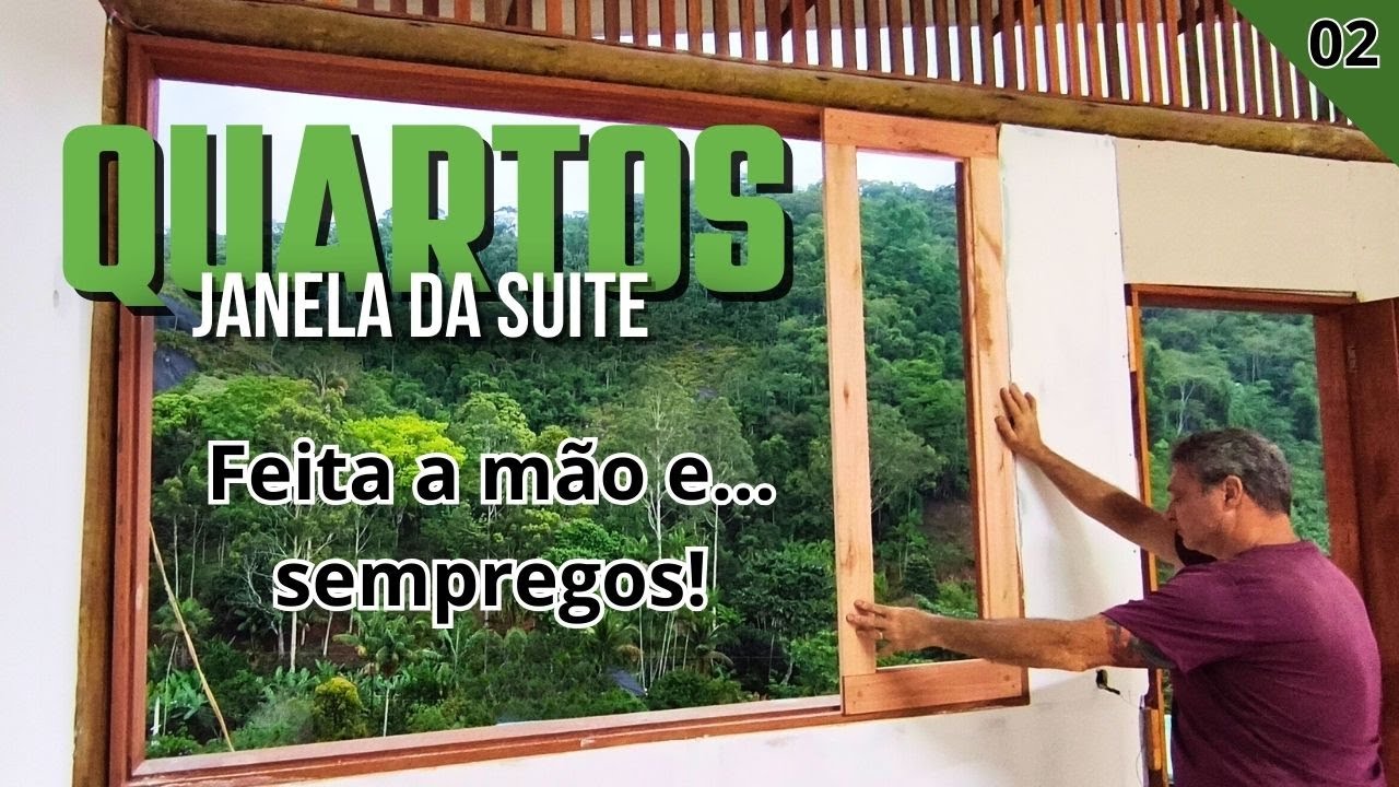 Como fazer JANELA DE MADEIRA do zero (Mesmo sem experiência!)