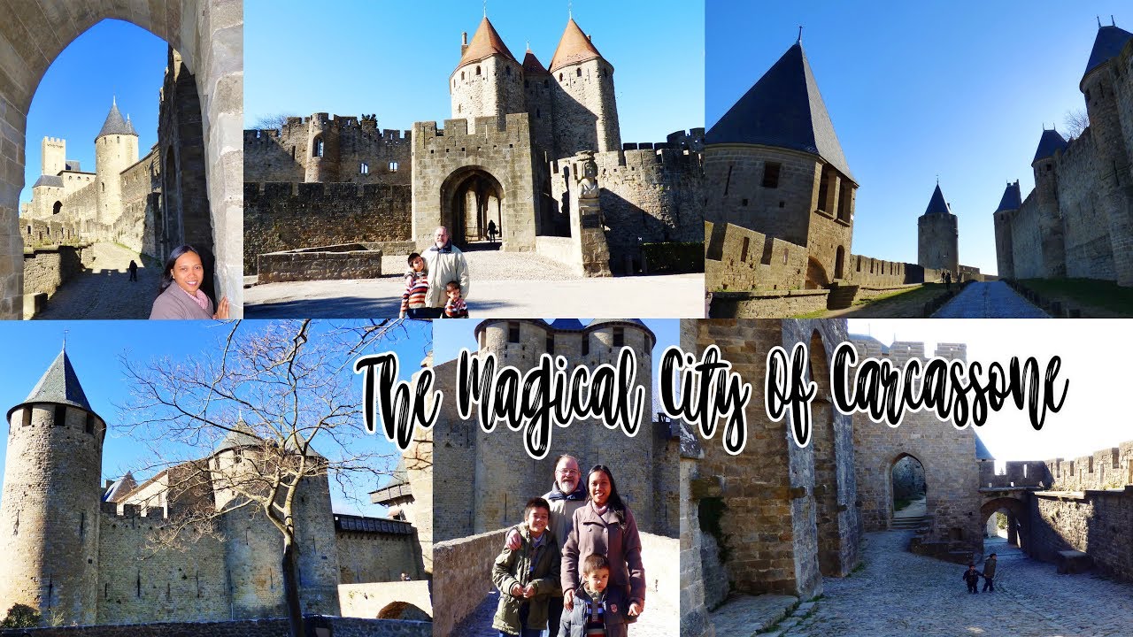 Carcassone / Château et Remparts de la Cité de Carcassonne / Cité de Carcassonne, France