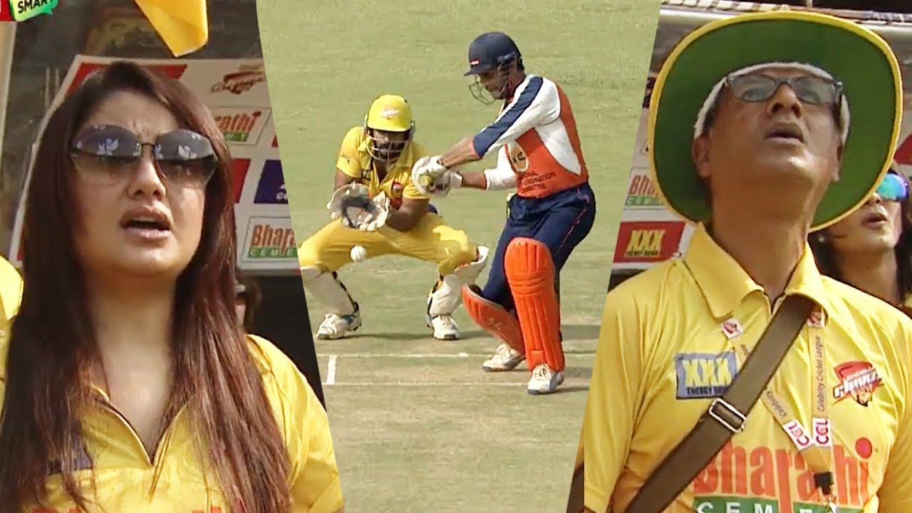 Chennai Rhinos Upset With Sharad Kelkar's Destructive Hitting Of 20 Runs In An Over | 6 0 6  0 4 4