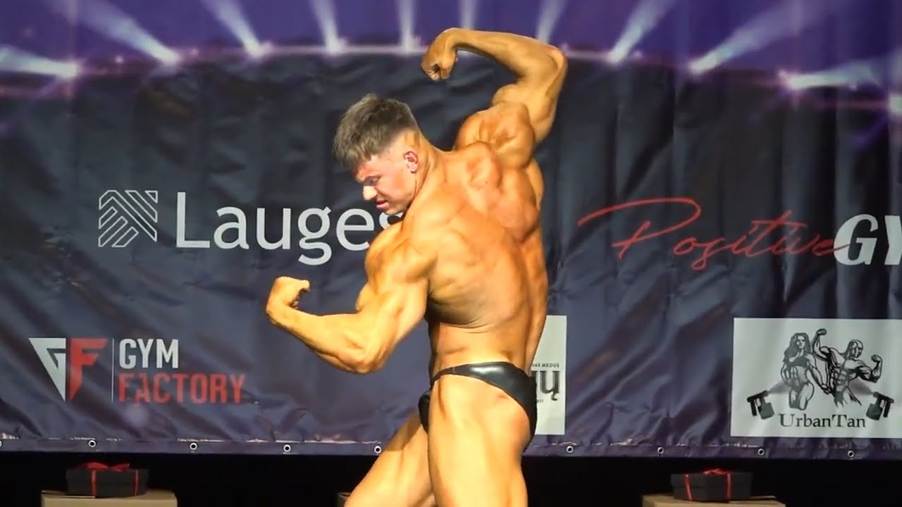 Povilas Velaikis - NABBA Lithuanian Cup 2025 - Juniors Winner