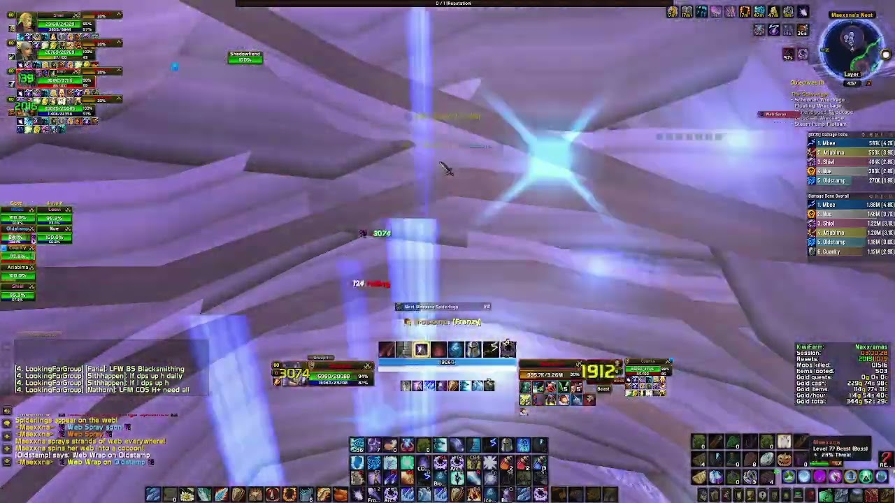 Naxxramas 7 Man Maexxna Boss Guide | WotLk Classic