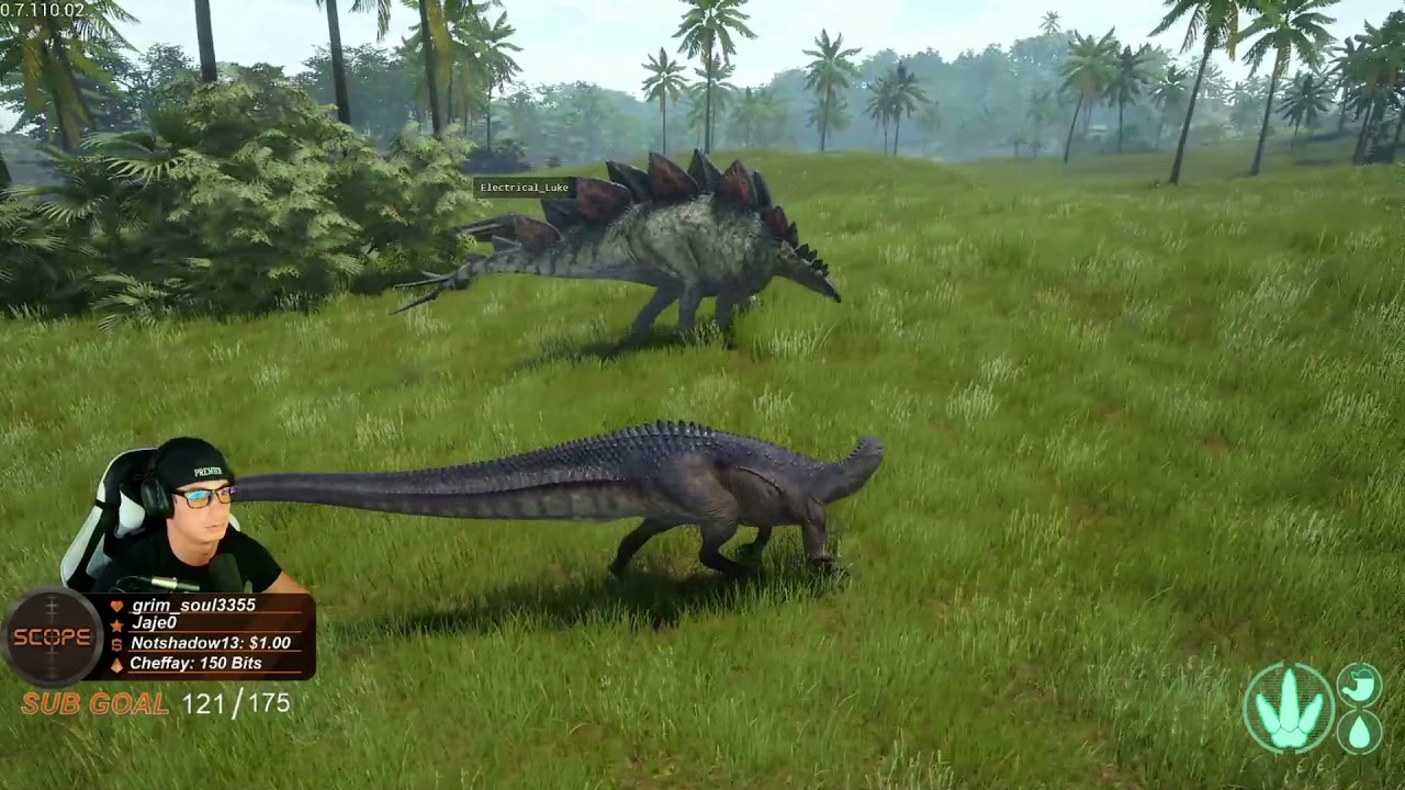Tenontos Taking On A Stego! HERBIE WARS | The Isle: Evrima Gameplay