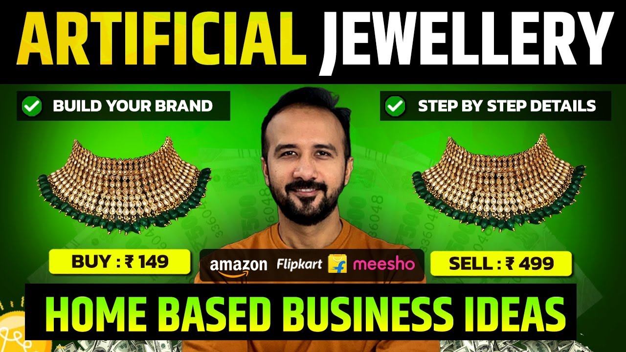Artificial Jewellery Business Idea | 1000+ Orders on Amazon & Flipkart | Start up business ideas