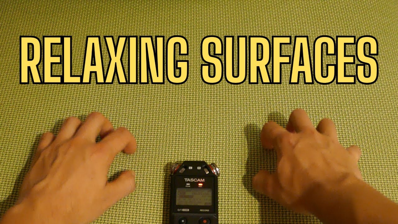 ASMR Tapping And Scratching On Surfaces