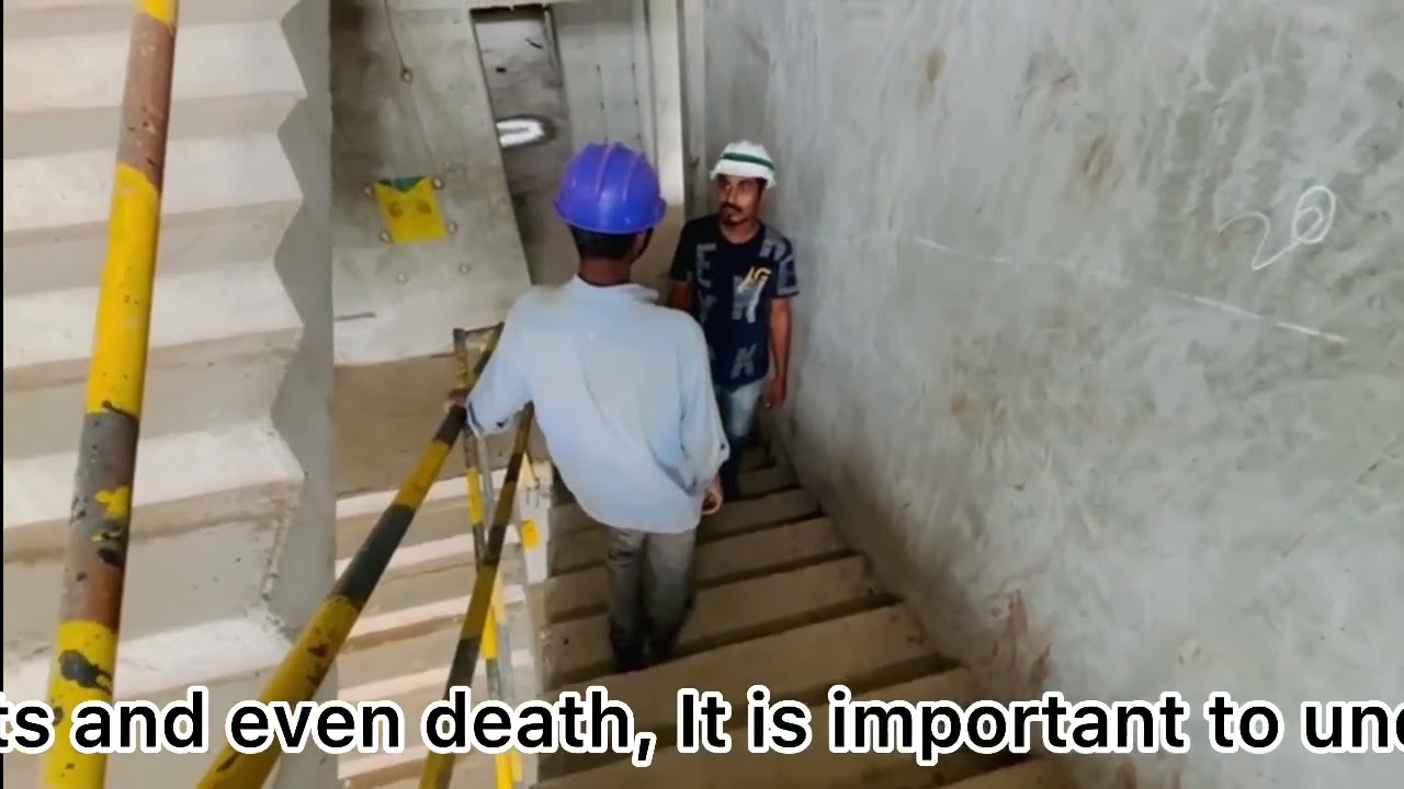 Stair case safety & Possible Slip & Trip Hazard