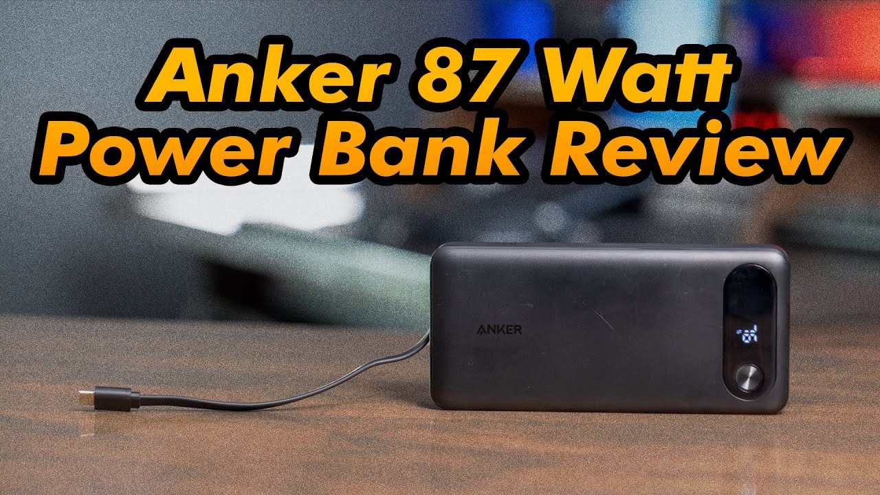Лучший внешний аккумулятор для iPad и компьютеров? Обзор Anker 87 Вт со встроенным USB-C A1383