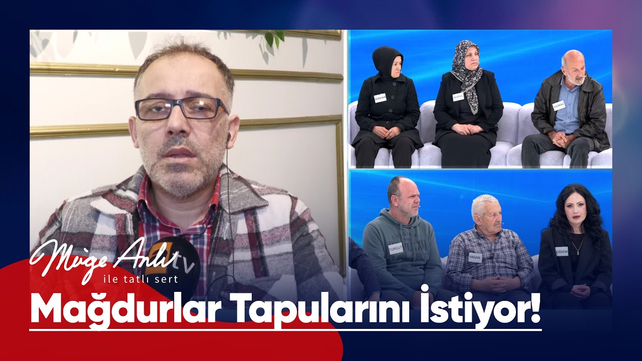Özgür aldığı tapuları mağdurlara geri verecek mi? - Müge Anlı ile Tatlı Sert 25 Şubat 2026