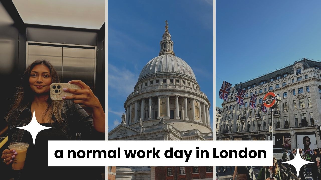 a normal day working 9-5 in london