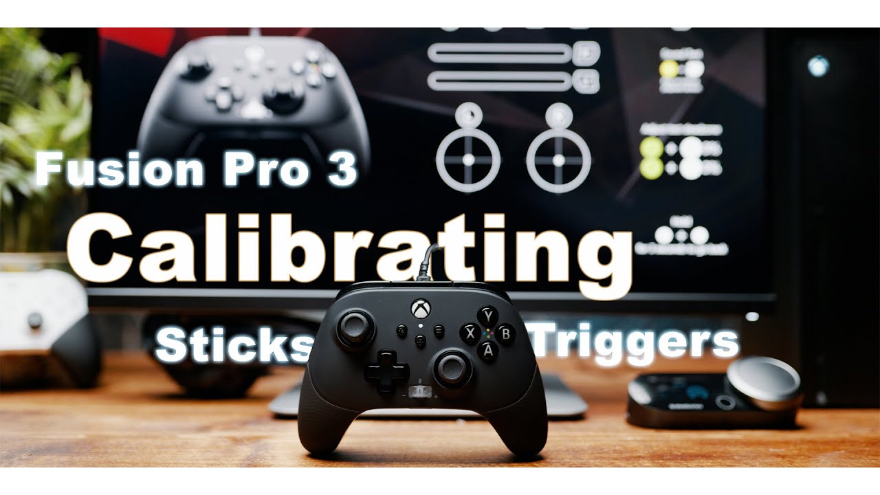 PowerA Fusion Pro 3 trigger and stick calibration